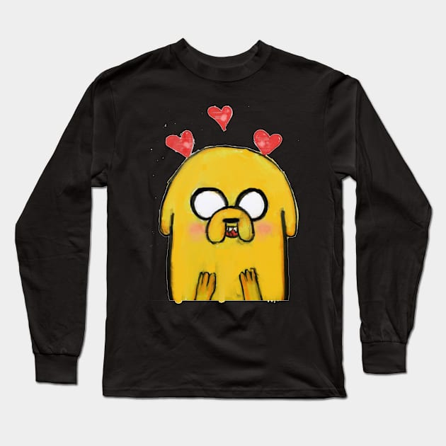 Jake Love Long Sleeve T-Shirt by Salllysooth